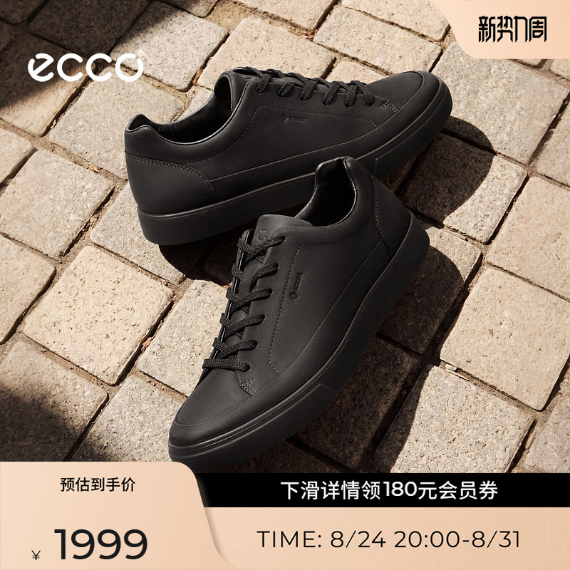 Ecco Business Casual Shoes for Men 26 New Autumn Waterproof Comfortable Leather Sneakers Rouku No. 10 560134