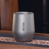 Range Rover Pure Titanium Water Cup Outdoor Camping Double Sloer AntiScalling Coffee Cufe Cufe Titanium сплав кунг-фу чайная чашка Мастер чашка чистая титановая чашка