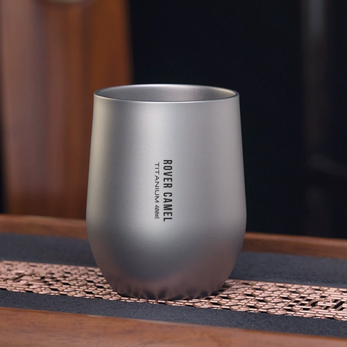 Range Rover Pure Titanium Water Cup Outdoor Camping Double Sloer AntiScalling Coffee Cufe Cufe Titanium сплав кунг-фу чайная чашка Мастер чашка чистая титановая чашка