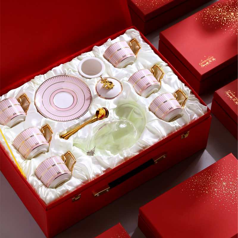High-end Tea Set Gift Bridal Wedding Birthday Wedding Gifts Wedding Gifts to New Wedding Colleagues Friends Bestie Joe to Gift Gift-Taobao
