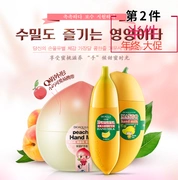 Kem dưỡng ẩm tay trái cây Boquanya Ba kết hợp Peach Mango Giữ ẩm tay chăm sóc không nhờn