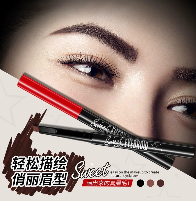 Hình ảnh trang điểm làm đẹp đầy đủ bộ cô gái mỹ phẩm tim người mới trang điểm nude không thấm nước kéo dài sinh viên mới bắt đầu - Bộ trang điểm
