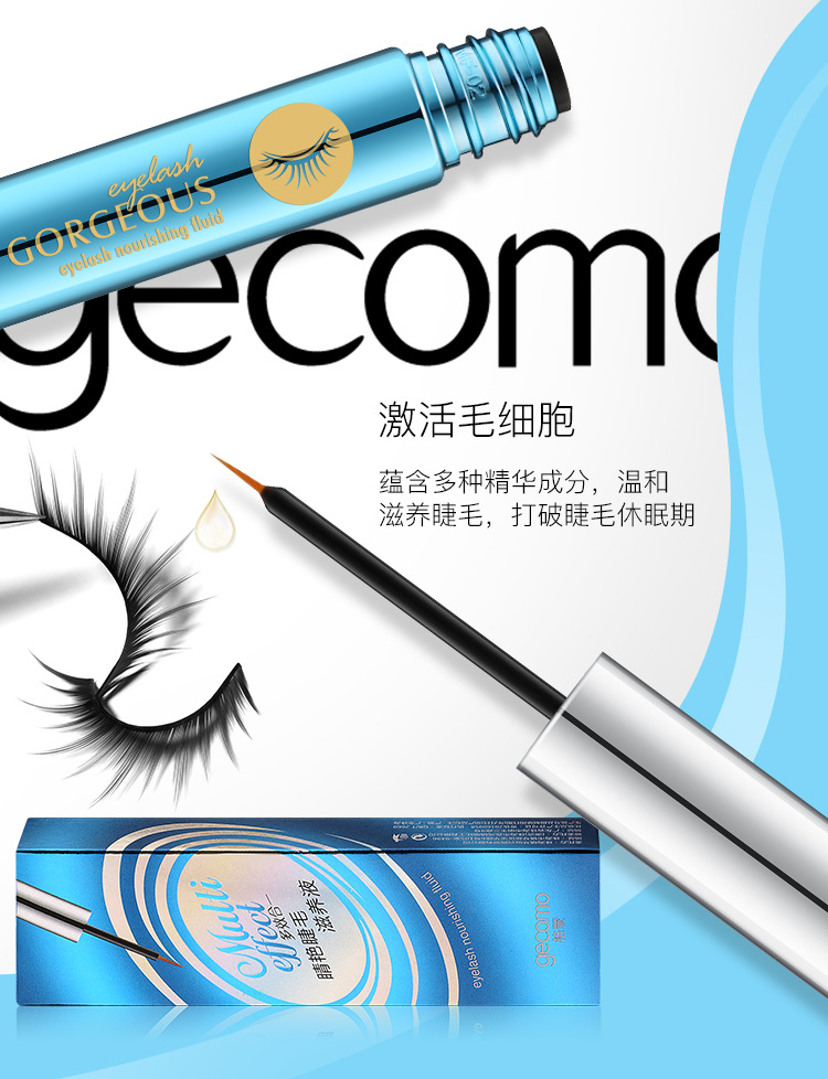 New Ge Meng lông mi tăng trưởng lỏng nhà máy dài dày uốn cong chất lỏng kem lông mày tăng trưởng nữ đích thực mascara maybelline hồng