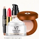 Han Yu bộ trang điểm hoàn hảo kết hợp v7 Su Yan cream air cushion BB cream set phấn trang điểm tẩy trang dạng nước sửa chữa thanh năng lực