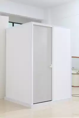 Luxury overall powder room Large space shower room