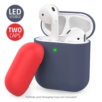 AirPods1/2 [Double Cover] Blue + Red