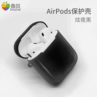 Жесткий раздельный чехол для AirPods 1/2 поколения, черный