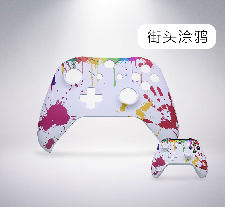 Microsoft Xbox one xử lý vỏ sửa đổi ONE S xử lý DIY vỏ xboxones vỏ bảo vệ đầy màu sắc xử lý vỏ - XBOX kết hợp tay cầm chơi fifa online 4