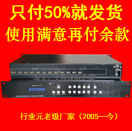 HDMI Matrix 8 in 4 out HDMI0804 HDMI Matrix 4 into 8 out HDMI0408 Matrix Switch