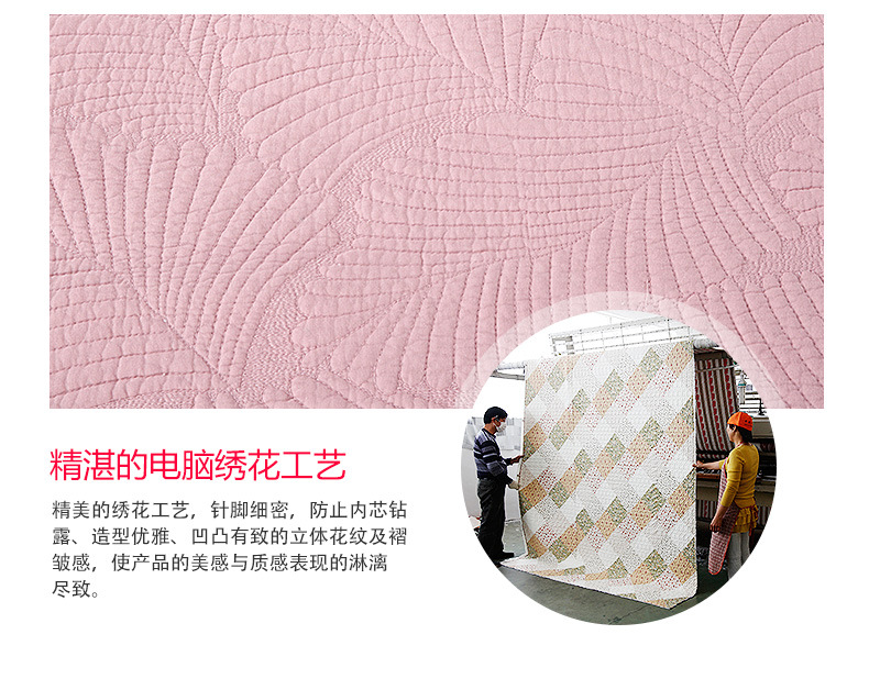 gối bông Hàn Quốc bông trải giường giường bìa ba mảnh Xuân Thu Quilt bedspread mảnh duy nhất của tờ rắn dày - Trải giường ga giường đơn