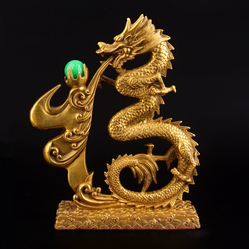 聚缘阁 Бронзовый дракон драконов Дракон Боже Лостер Лостер Закон Цинлонг Хэнлонг Двенадцать Зодиака Дракон Джаглонг Дом Офис обстановки