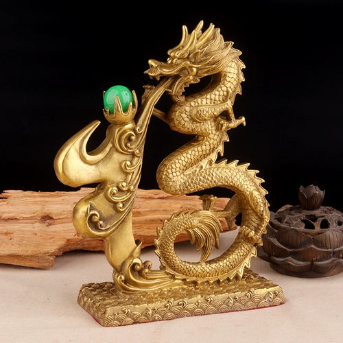 聚缘阁 Бронзовый дракон драконов Дракон Боже Лостер Лостер Закон Цинлонг Хэнлонг Двенадцать Зодиака Дракон Джаглонг Дом Офис обстановки