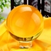 Juyuange Feng Shui Bóng tổng hợp Citrine Trang trí Phong thủy Lucky Valley Crystal Huang Jing Trang trí nhà các đồ trang trí bàn làm việc Trang trí nội thất