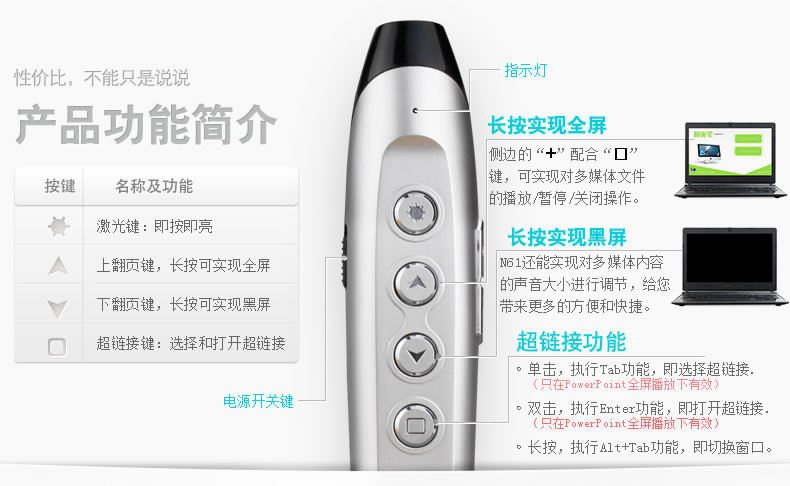 Telecommande - pointeur laser - Ref 384558 Image 6