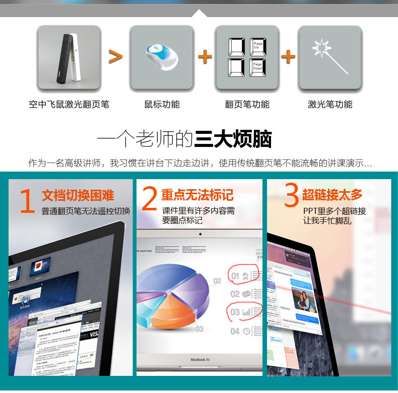 Telecommande - pointeur laser - Ref 384557 Image 7