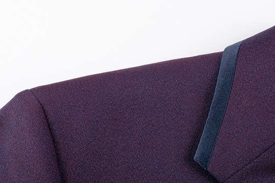 Niaojia Brand Tailored Purple Slim-Fit Men's Wool Suit, Spring and Autumn Style, Wedding Banquet Single-Breasted Suit 17902