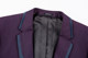 Niaojia Brand Tailored Purple Slim-Fit Men's Wool Suit, Spring and Autumn Style, Wedding Banquet Single-Breasted Suit 17902