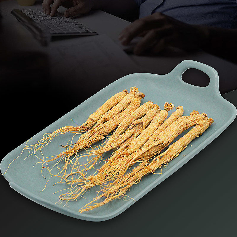 Ginseng Changbai Mountain Northeast Jilin dried ginseng gift box ginseng slices white ginseng whole soil small ginseng sticks tea and wine