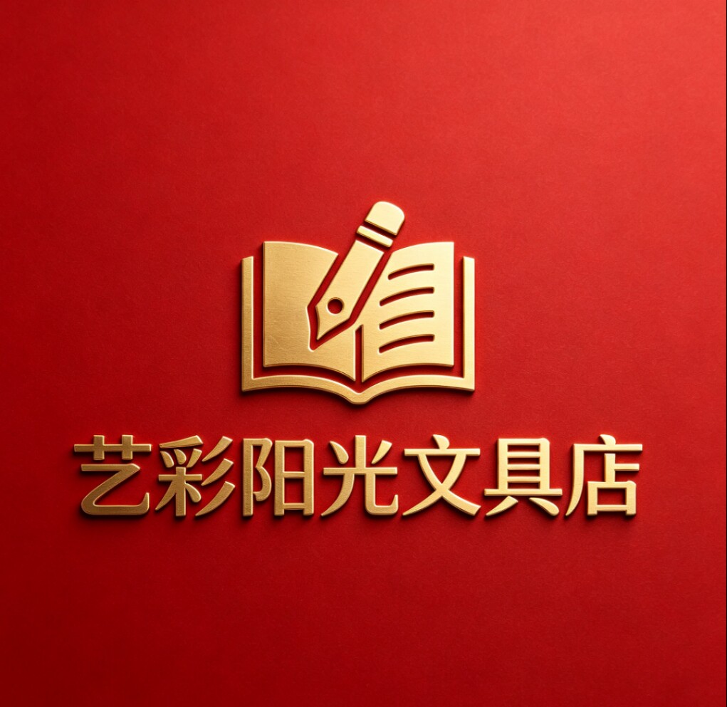 哈尔滨艺彩阳光文具店的LOGO