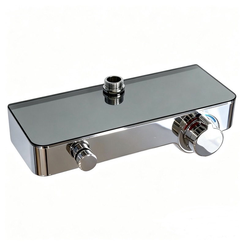 All-Season Shower Set, High-End Hotel and B&B Same Style Showerhead, Simple and Luxurious Design, Storage Rack, Faucet
