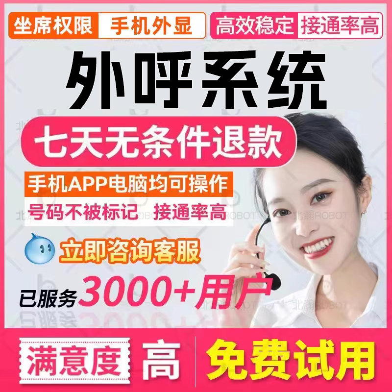Out-of-the-system Phone Foreign Marketing System Seat Machine Automatic Dial device Phone customer service Management Enterprise customer service-Taobao