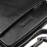 Padieoe Вместительная и большая сумка на одно плечо, кожаная сумка через плечо для отдыха, из натуральной кожи