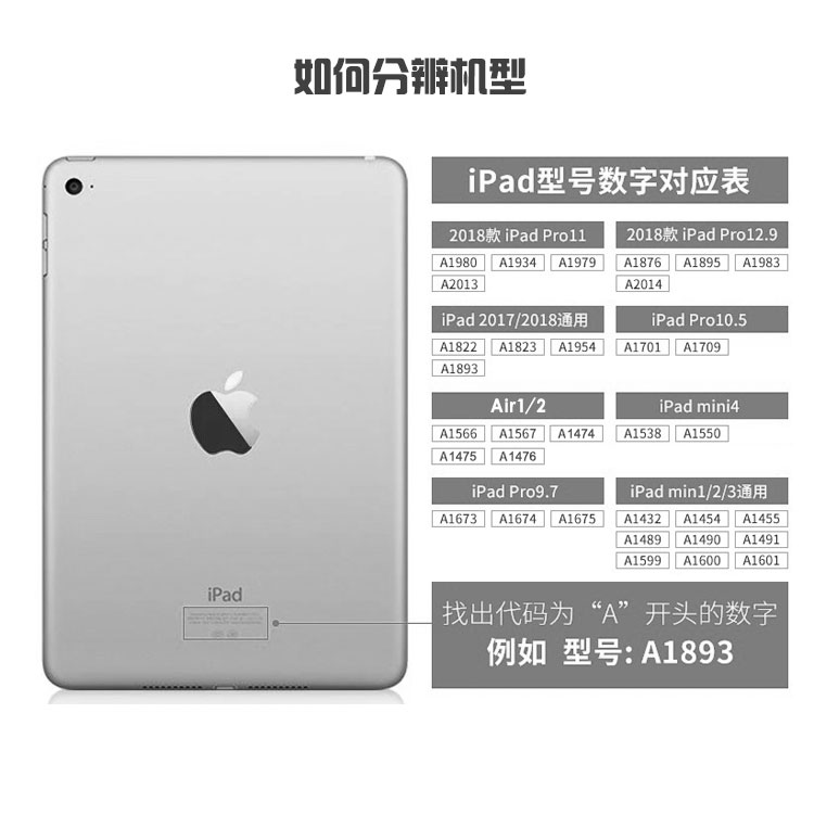 Ác quỷ trên sao 2018 mới bảo vệ máy tính bảng ipad9.7pro11 10,5 mini 432 vỏ air2 - Phụ kiện máy tính bảng bao da ipad gen 6