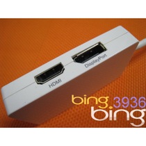 Gigaware Mini DP to DPHDMIDVI adapter