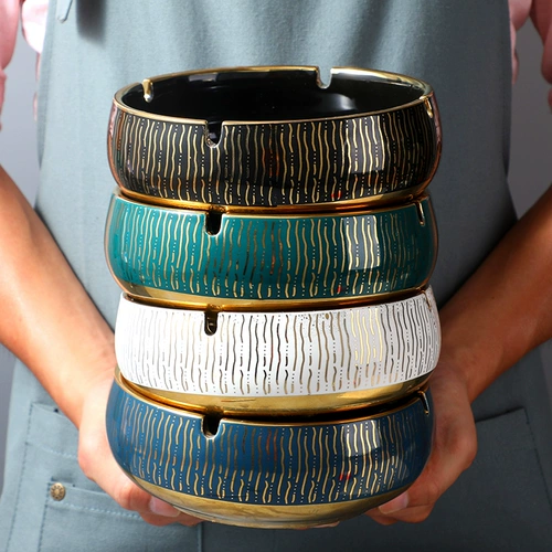 Трендовая модная креативная современная пепельница для офиса, легкий роскошный стиль, простой и элегантный дизайн