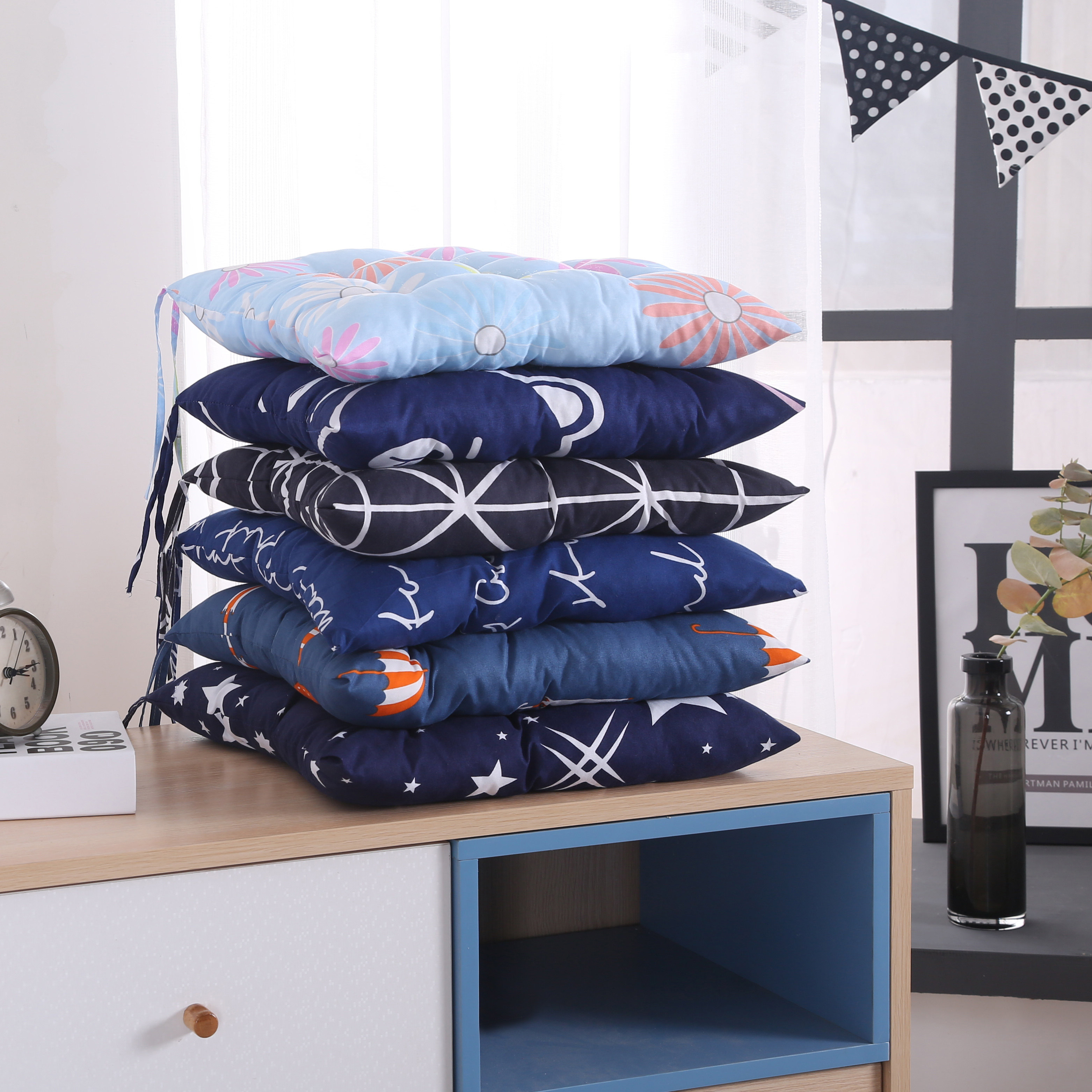 Summer cushions schoolgirl classroom office for long sitting stool ground fart cushion summertime chair cushions for home bedrooms