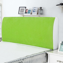 Cloth Clip Cotton Bedside Hood Solid Wood Headboard Sleeve Thickened Ostyle Leather Bed Dust Cover 1 8M Bed Protection Hood Backrest Cover