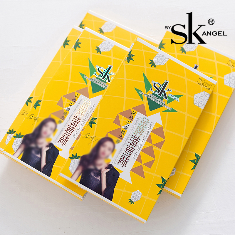 6 Pairs of Sk8308 Sheer Pantyhose for Women, Steel Wire Stockings, Nude Color, Summer 6D Thin Pineapple Socks, Pantyhose