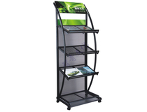 Newspapers and Periodicals shu bao jia newspaper rack magazine display information rack xuan chuan jia received more optional