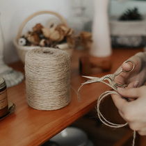 Rose ocean photo wooden clip hemp rope vintage wooden art photo clip hanging postcard hipster decoration