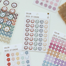 Rose Ocean White Peach Soda Basics Sticker Summer Taste Expression Sticker