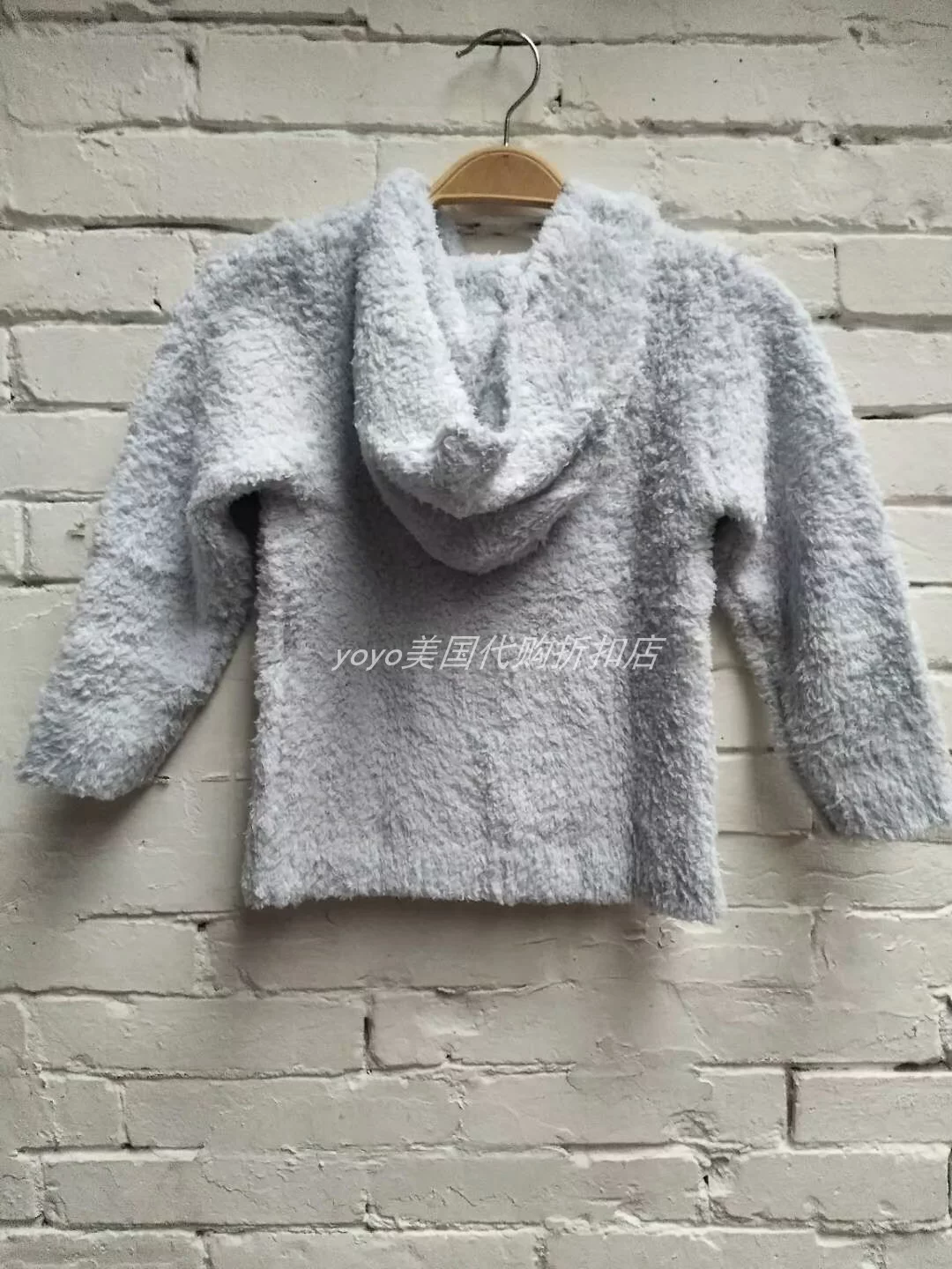 Американский кардиган с капюшоном из мягкой пряжи, зип-pered, специально мягкий, тёплый, безubon?