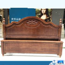 9-year-old shop 1 8-meter solid wood bed Simple single bed Boy bed Girl bed Childrens bed American country bedside