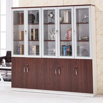 9-year-old store Hefei custom file cabinet file floor office cabinet locker storage bookcase wooden simple