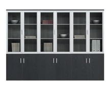 9-year-old store Hefei file cabinet Wooden floor cabinet Dressing cabinet bookcase information cabinet Glass drawer office cabinet