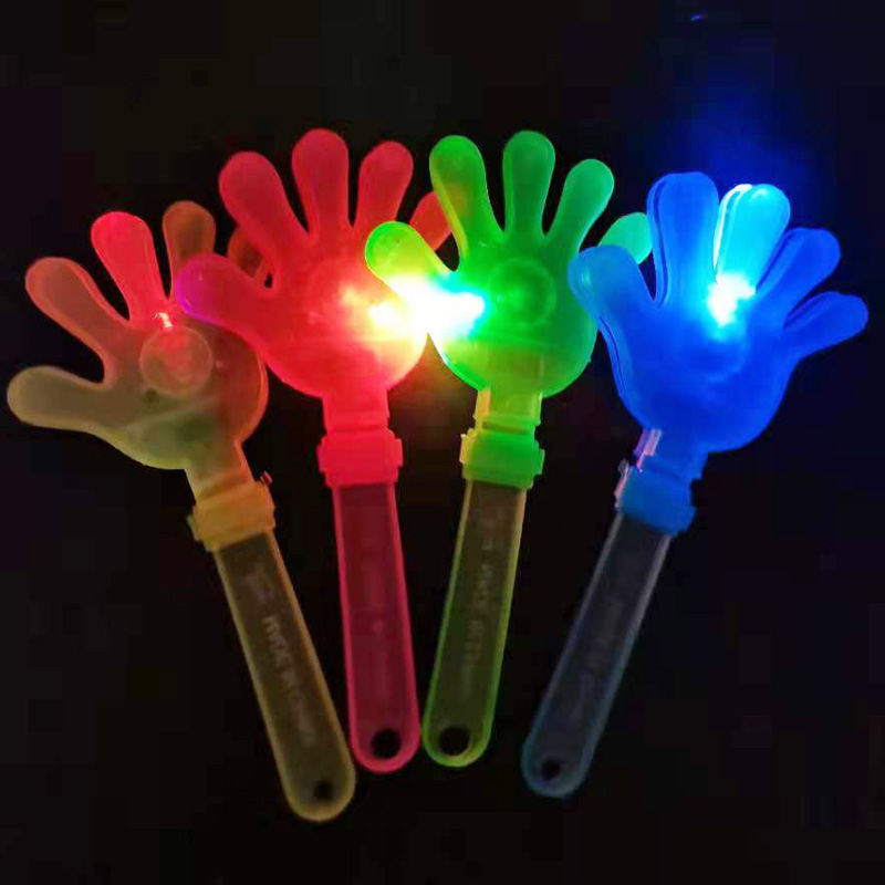 Large luminous hand clap device concert fluorescent stick flash clap device custom LOGO clap atmosphere cheer props