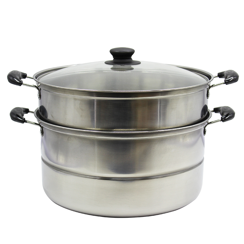 Galanz Galanz 30cm stainless steel steamer soup pot induction cooker light wave furnace gas furnace available