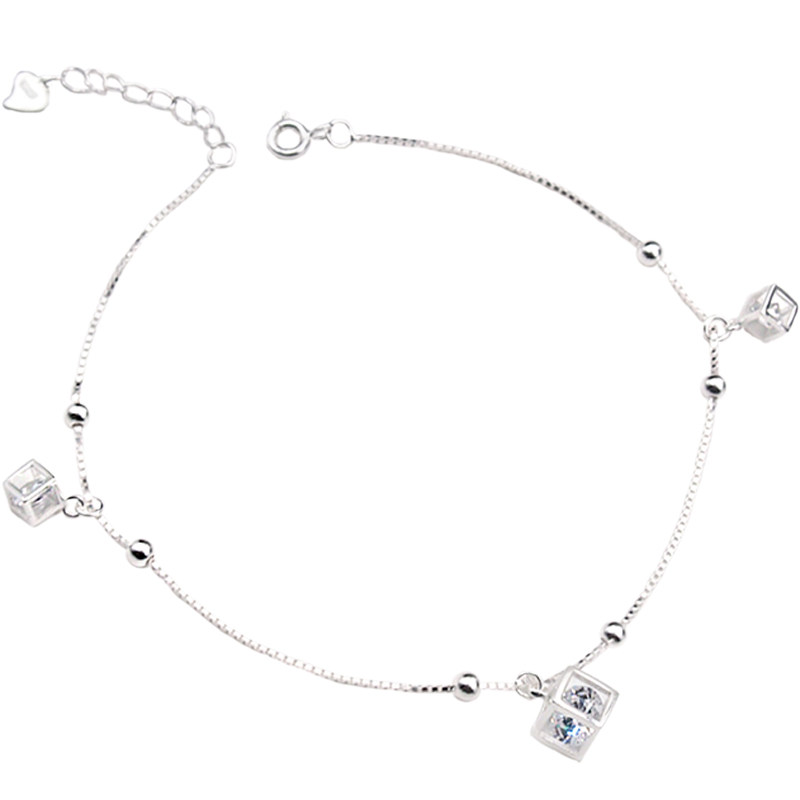 Bracelet de cheville Femme OTHER   en Argenterie - Ref 3104157 Image 5