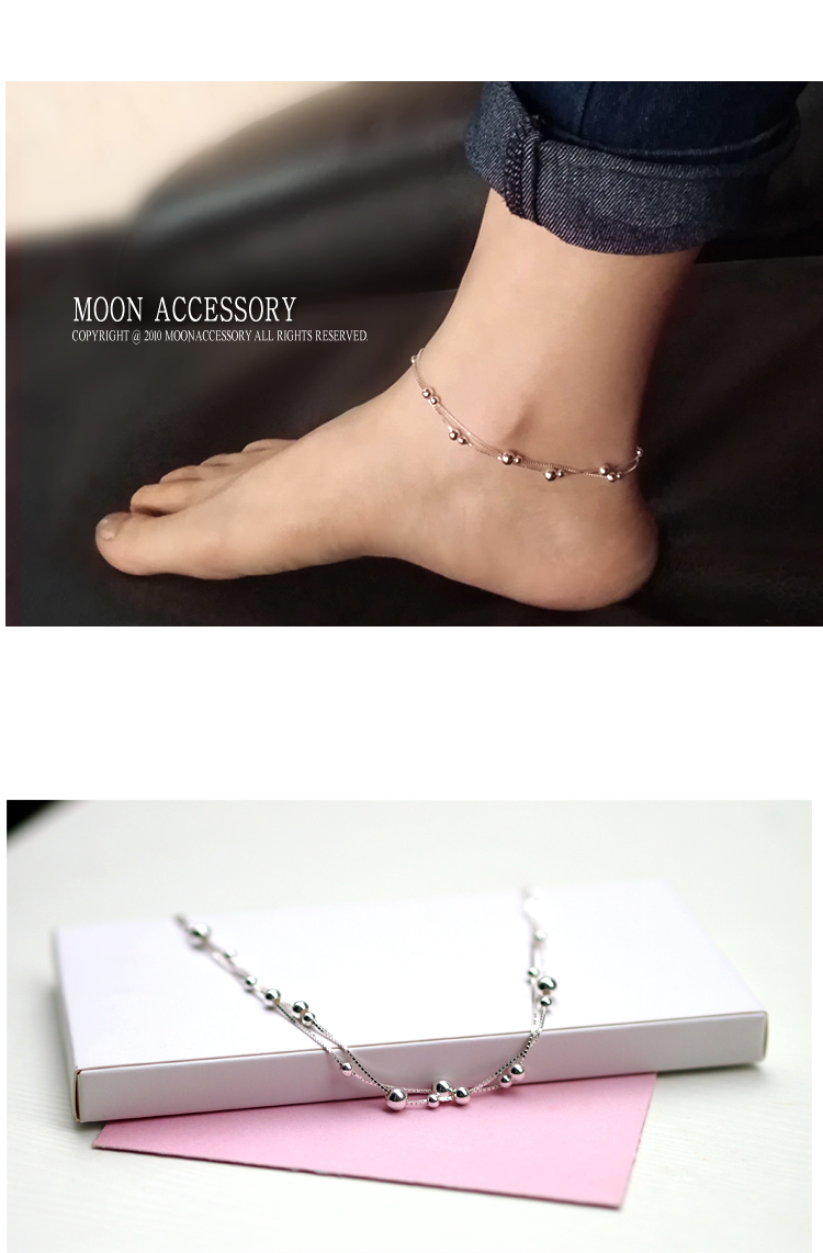 Chaine de cheville Femme OTHER   en Argenterie - Ref 3101560 Image 10