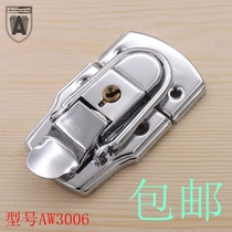 Iron nickel-plated spring buckle heavy-duty box buckle spring box buckle aviation buckle 3006