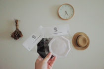 Daily Things Octagonal Linen Coasters Insulated Mats Table Arrangement Japanese Home