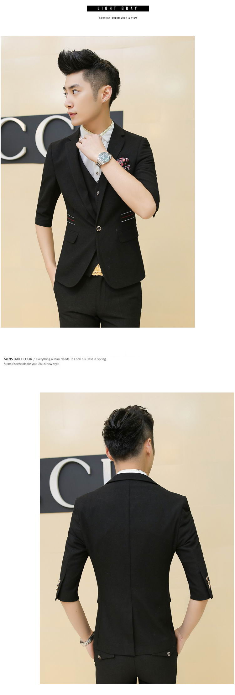 Costume homme en coton pour été - Ref 1573470 Image 12