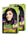 Schwarzkopf, краска для волос подходит для седых волос, красный (черный) чай, крем-краска