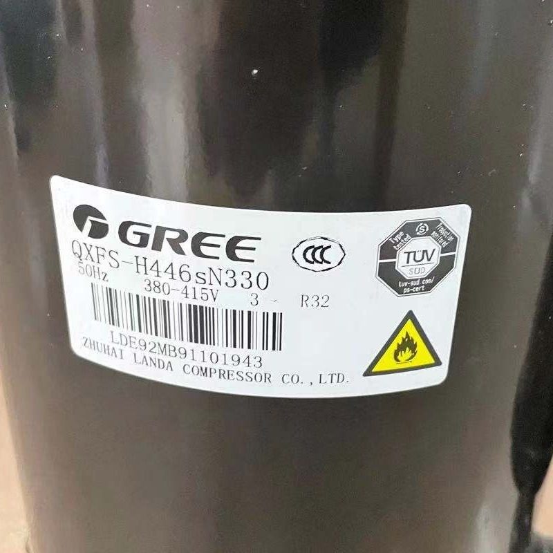 QXFS-H446sN330 F41sN450 F265N450 new original Gree 5 HP air conditioning compressor R32