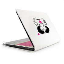 New Leather Notebook Computer Dust Cover Pure Color Decorative Protective Sleeve Hood Damp Bottom Heat Dissipation Custom