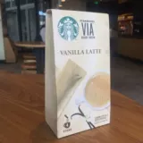 Магазин Starbucks VIA Карамельно-ванильный латте Итальянская обжарка Растворимый кофе без заваривания